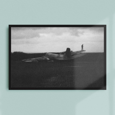 Abandoned Airfield Urban Exploration Photography Print