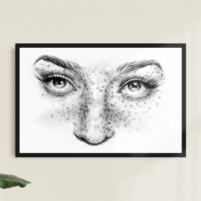 Freckles Contemporary Art Print
