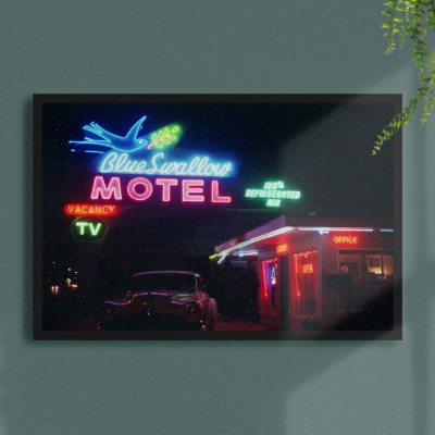 Motel Retro Photography Print