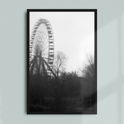 Spreepark Ferris Wheel Urban Exploration Photography Print
