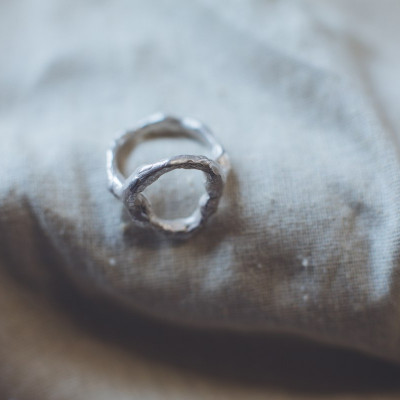 Petra - Molten Circle Ring