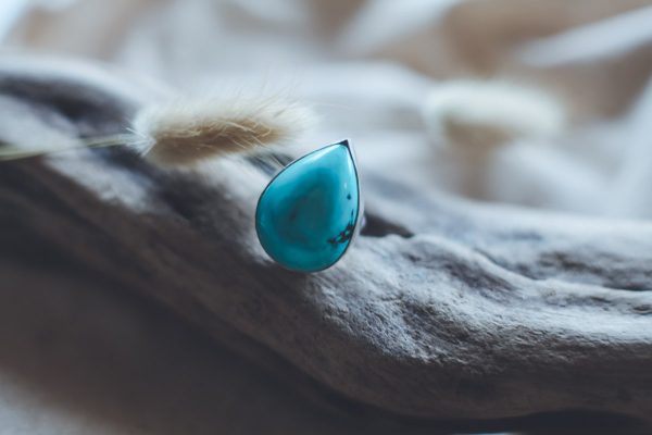 Lola - Bohemian Turquoise Ring - Image 2