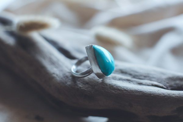 Lola - Bohemian Turquoise Ring - Image 5