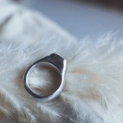 Arden - Leaf Signet Ring