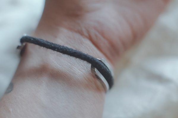 Sage - Sterling Silver Hair Tie Bracelet - Image 2