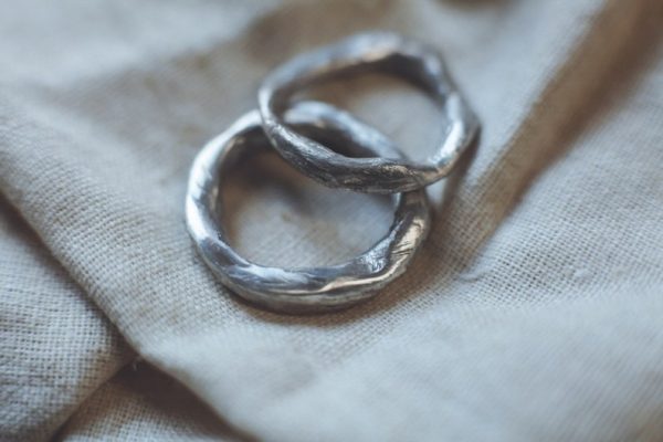 Niobe - Organic Molten Ring Set - Image 3