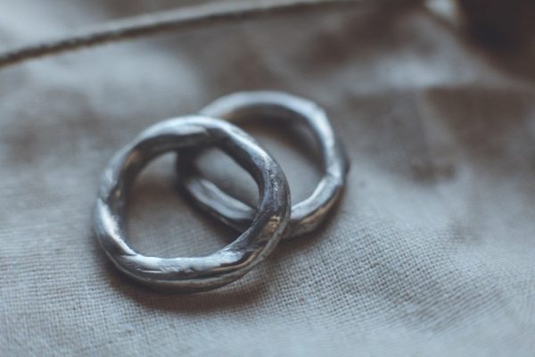Niobe - Organic Molten Ring Set - Image 6