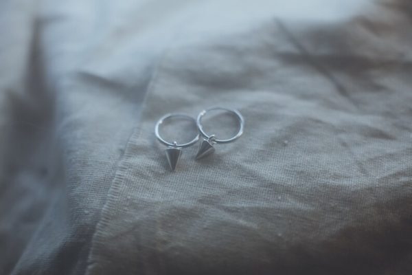 Ocie - Everyday Spike Hoop Earrings - Image 2