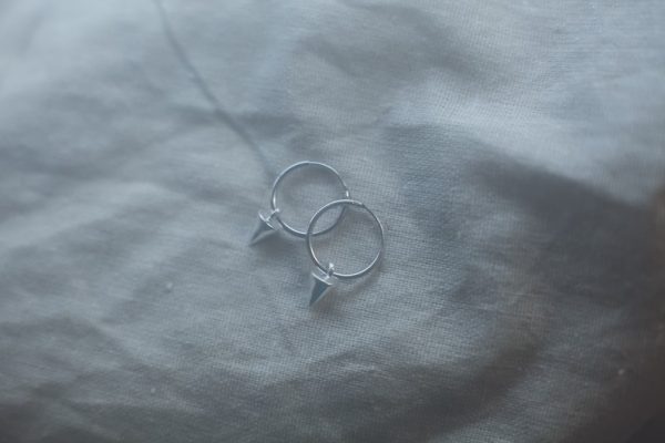Ocie - Everyday Spike Hoop Earrings - Image 3