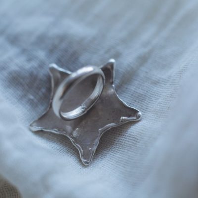 Sienna - Statement Sheriff Badge Ring
