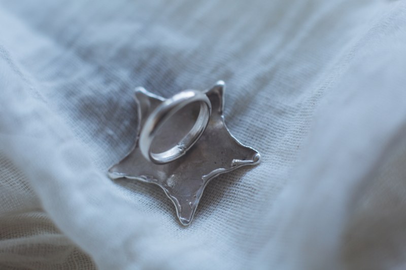 Sienna - Statement Sheriff Badge Ring - Image 3
