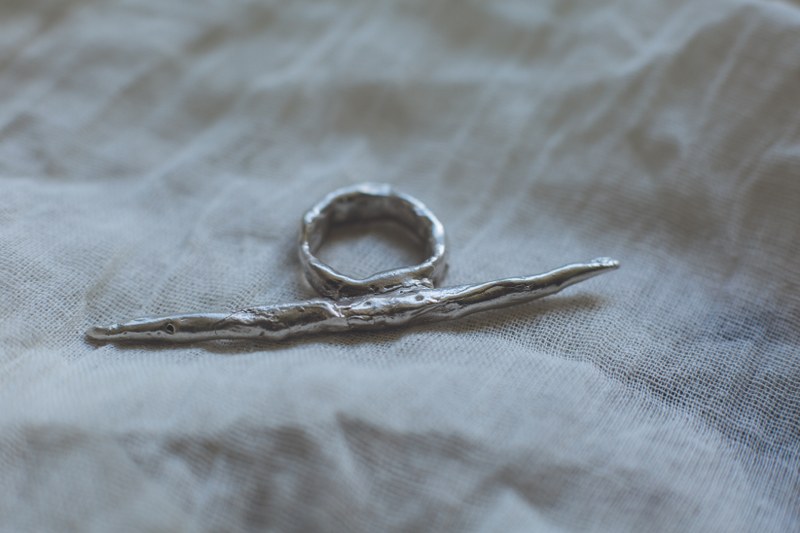 Aryan - Statement Modern Spike Ring - Image 2