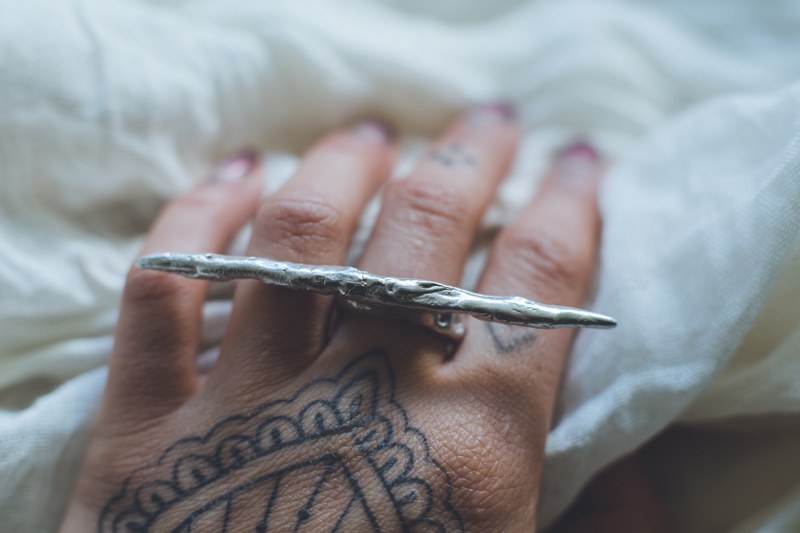 Aryan - Statement Modern Spike Ring - Image 6