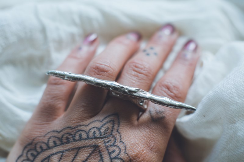 Aryan - Statement Modern Spike Ring