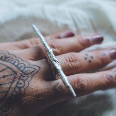 Aryan - Statement Modern Spike Ring